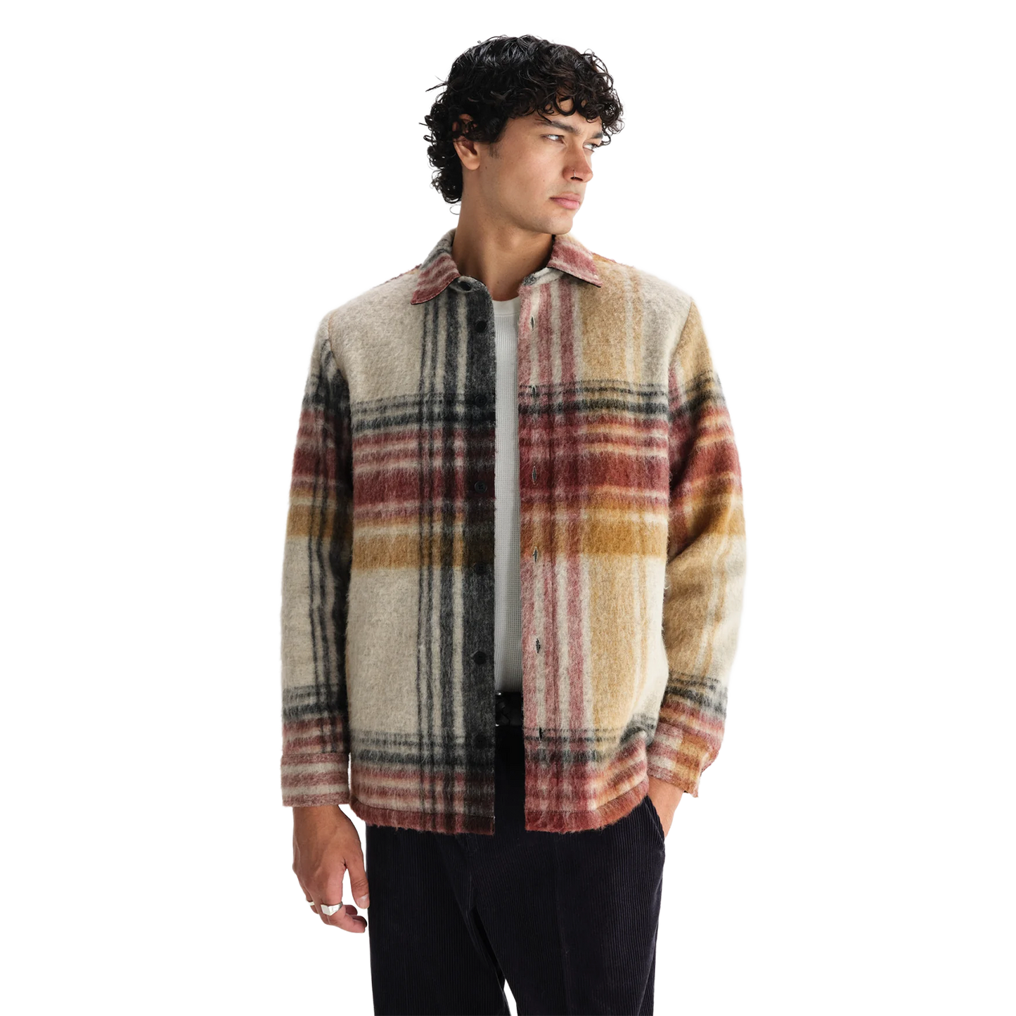 Nolan Overshirt Wool Blend Check