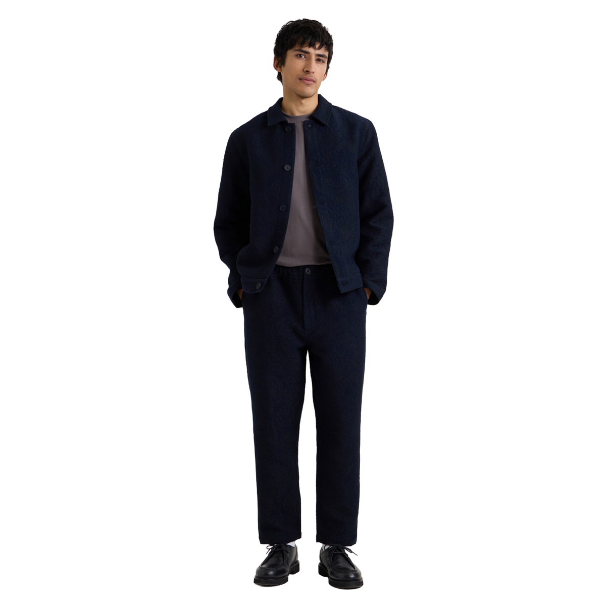 Iggy Jacket Tonal Jacquard