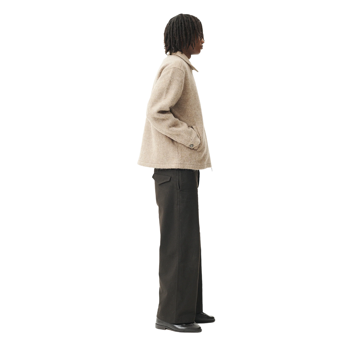 ZIP Up Bonded Alpaca Wool