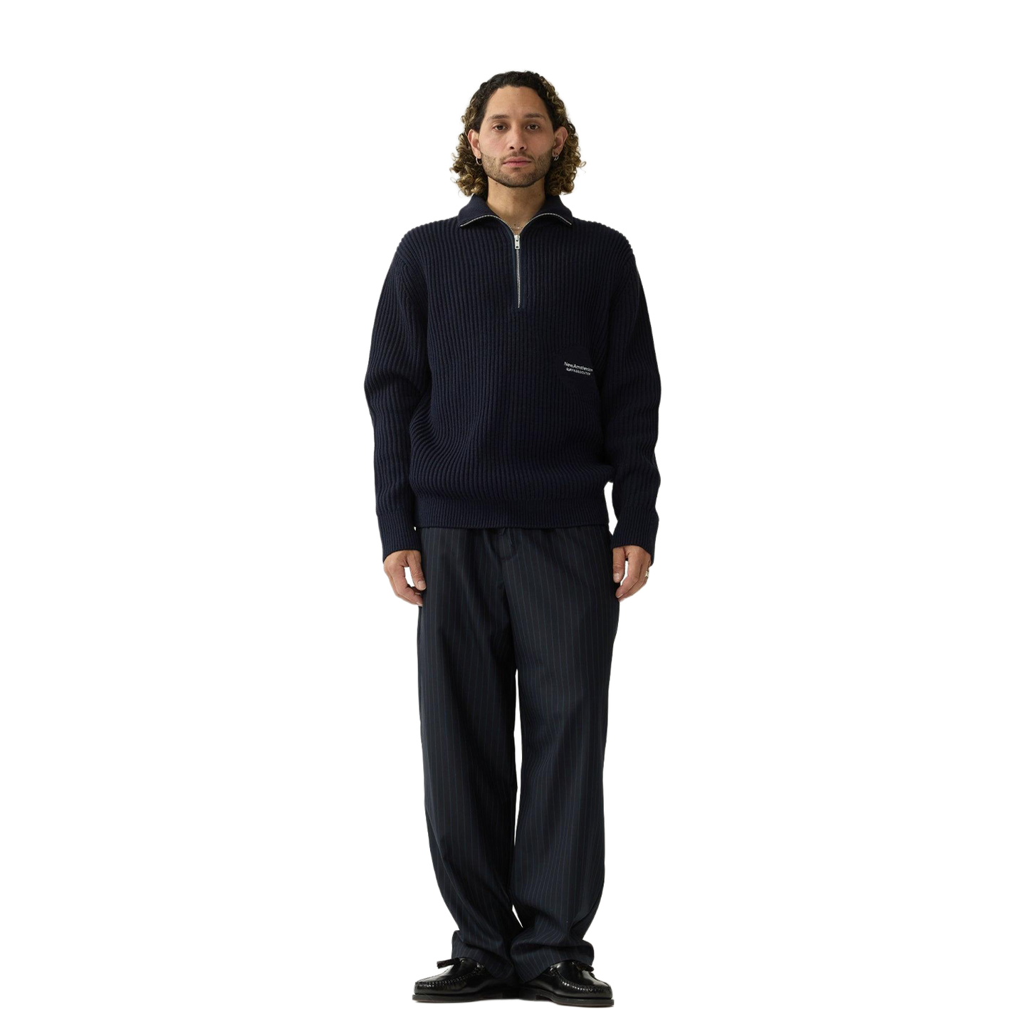 Knitted Half Zip