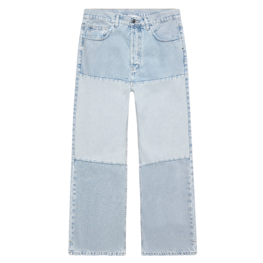 Phrase Baggy Patch Denim Pants