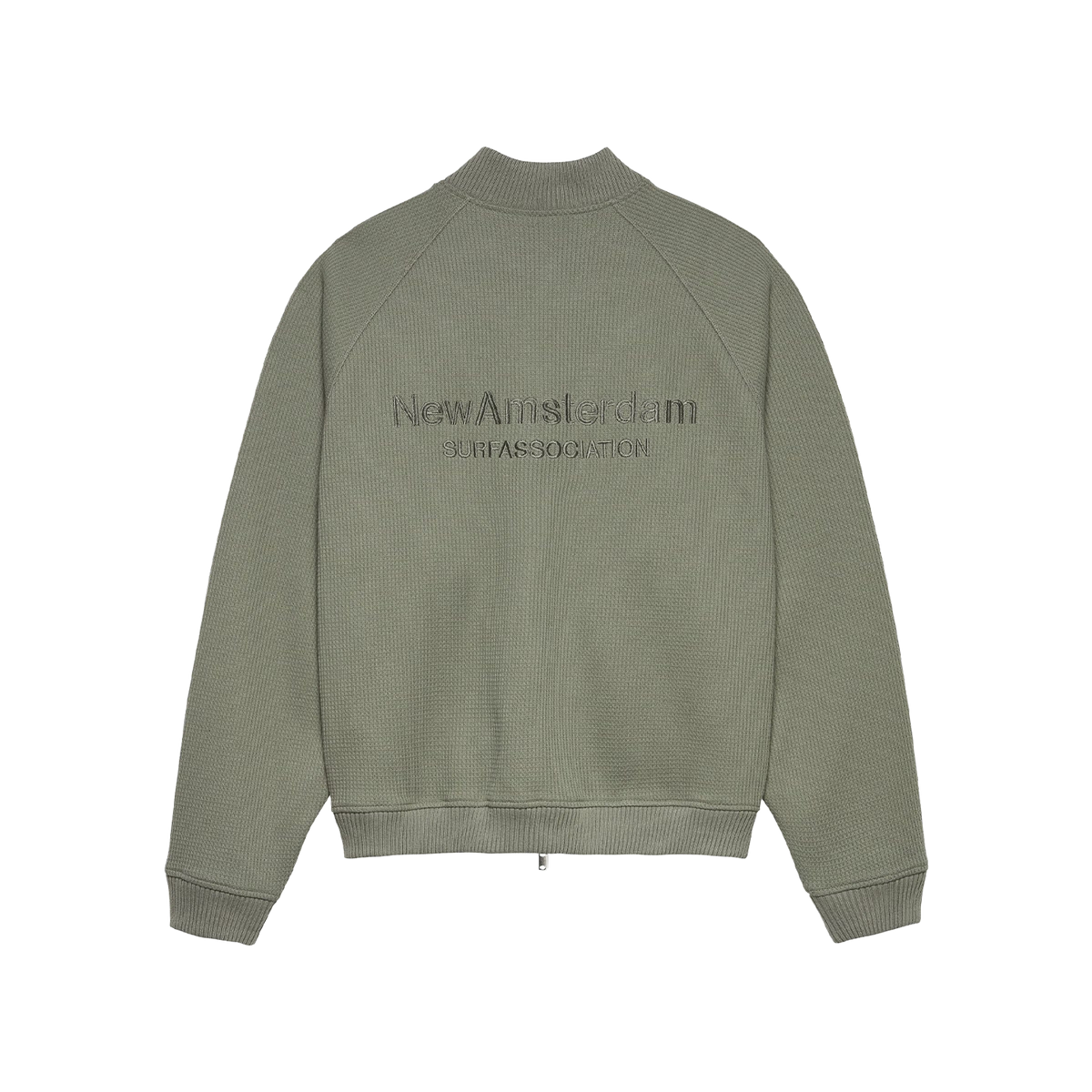 Waffle Zip Up