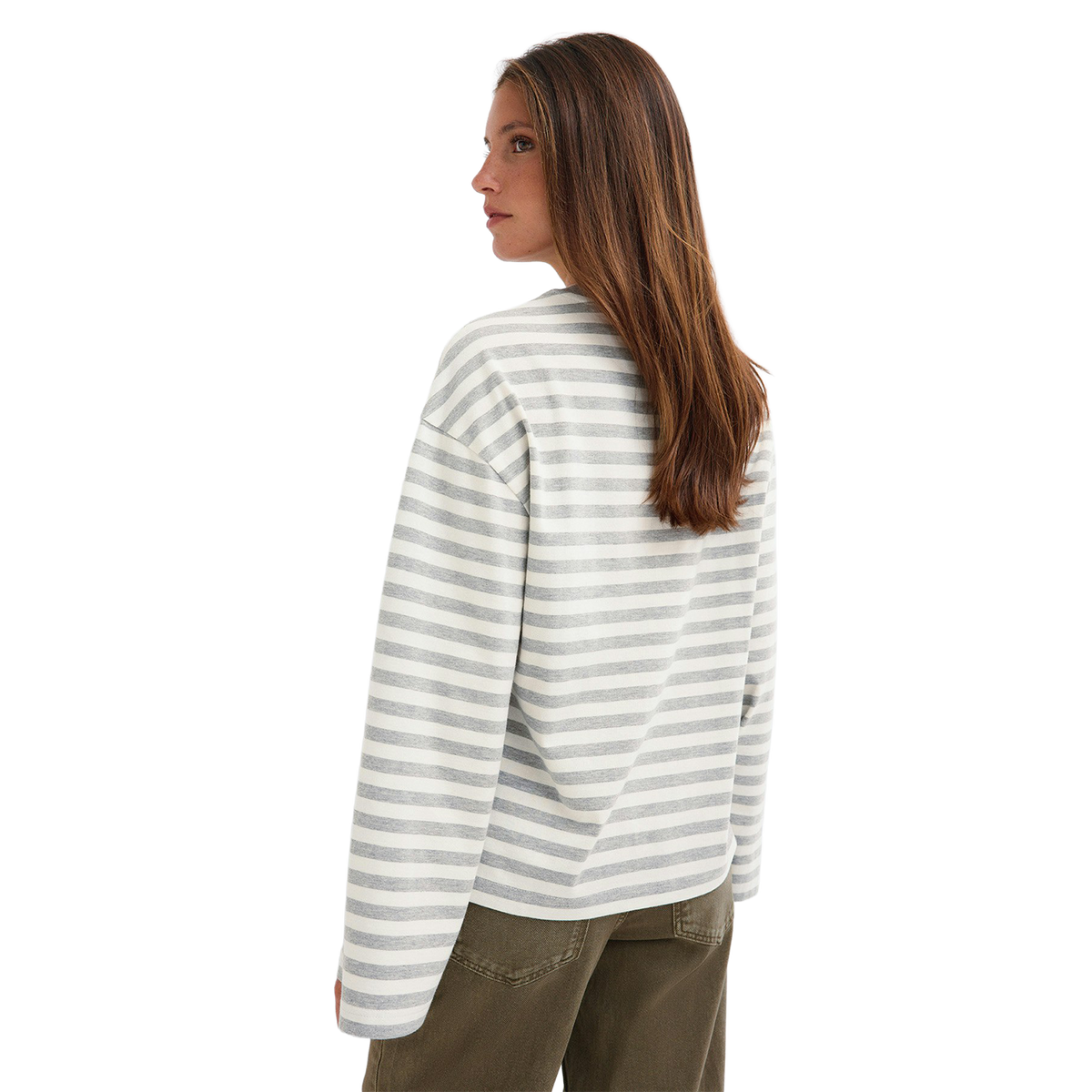 Stripe Long Sleeve Tee