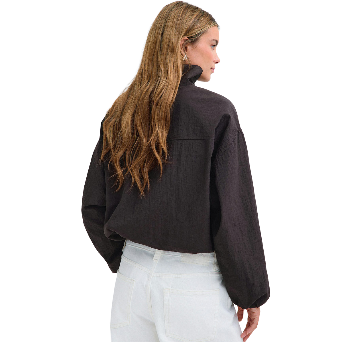 High Neck Sporty Jacket