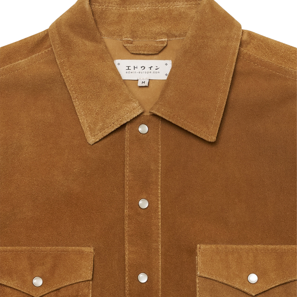Western Suede Shirt LS