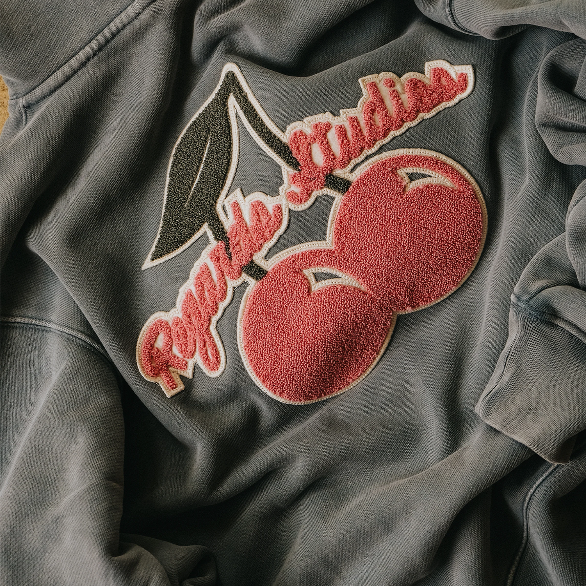 Chenile Cherry Hoodie