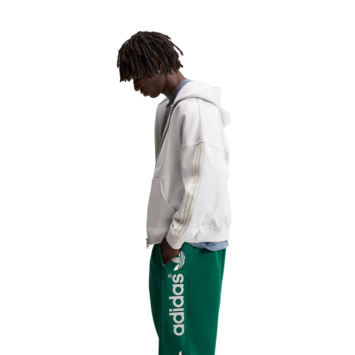 adiSignature 3 Stripes Full Zip Hoodie
