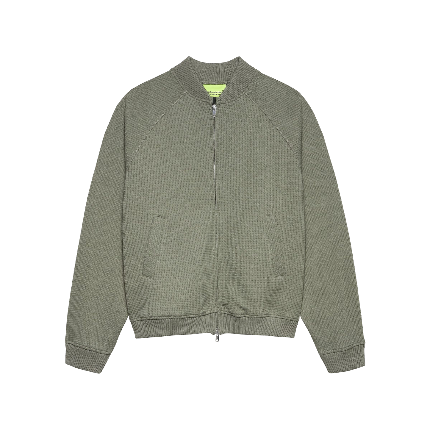 Waffle Zip Up
