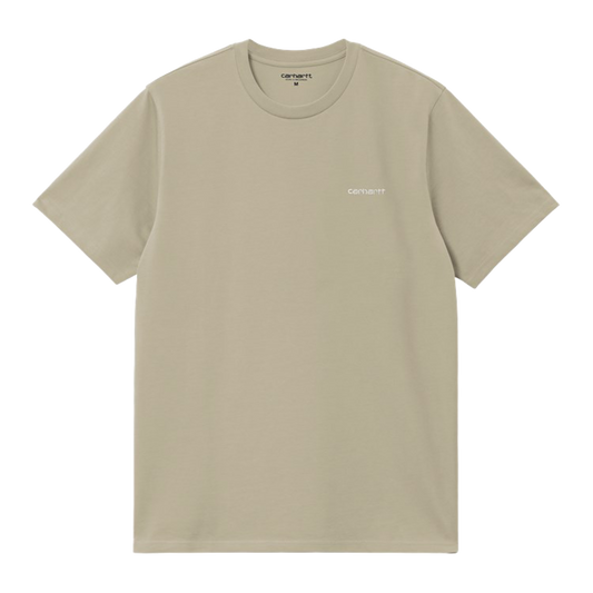 S/S Script Embroidery T-Shirt