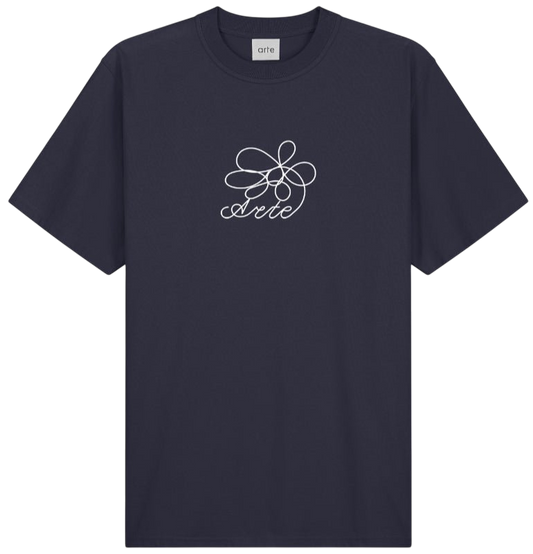 Flower Embroidery T-Shirt - decent.store