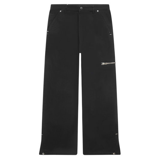 Side Zip Adjustable Flare Pants