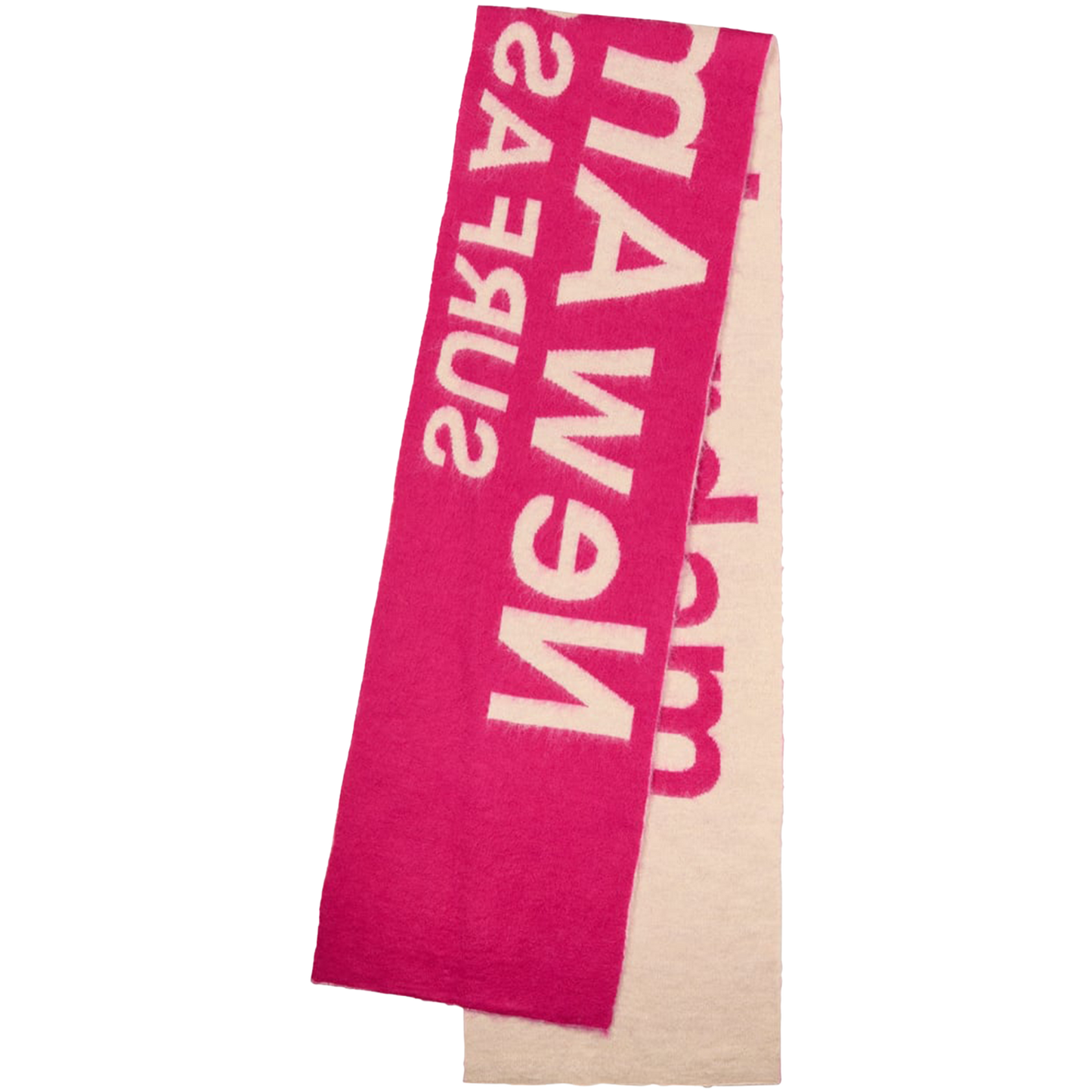 Fuzzy Name Scarf