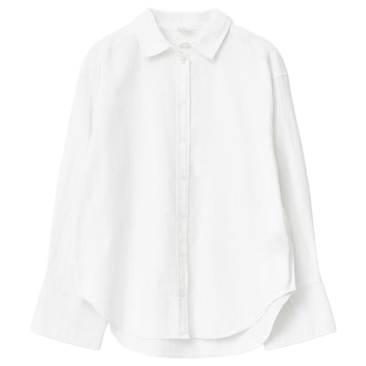 Oversized Linen Blend Shirt