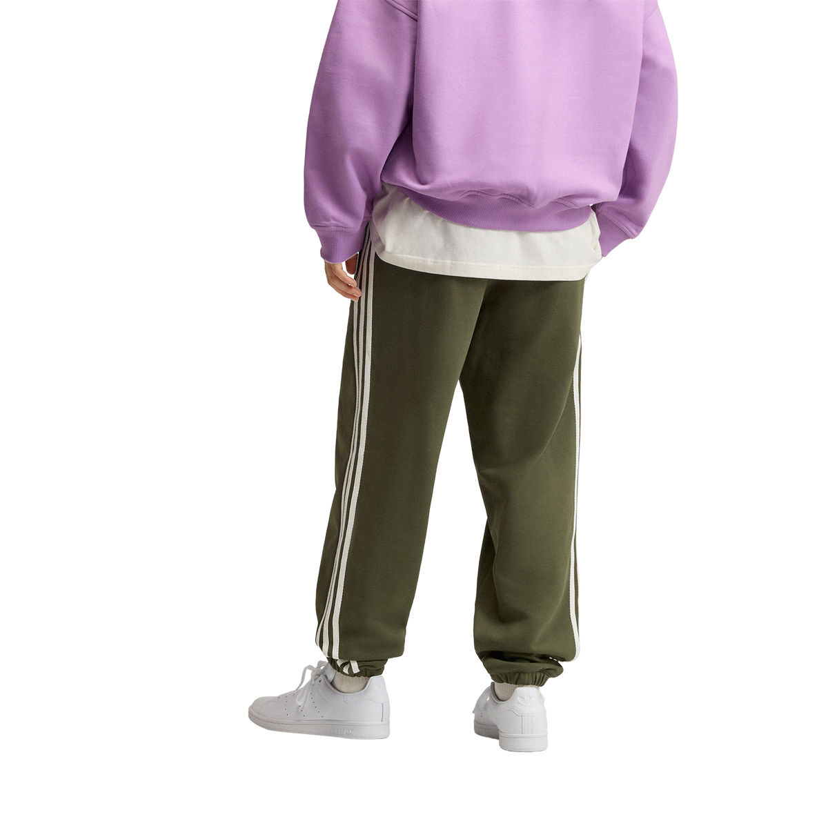 adiSignature 3 Stripes Open Hem Sweatpant