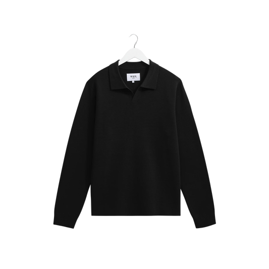 Carter Open Collar Polo