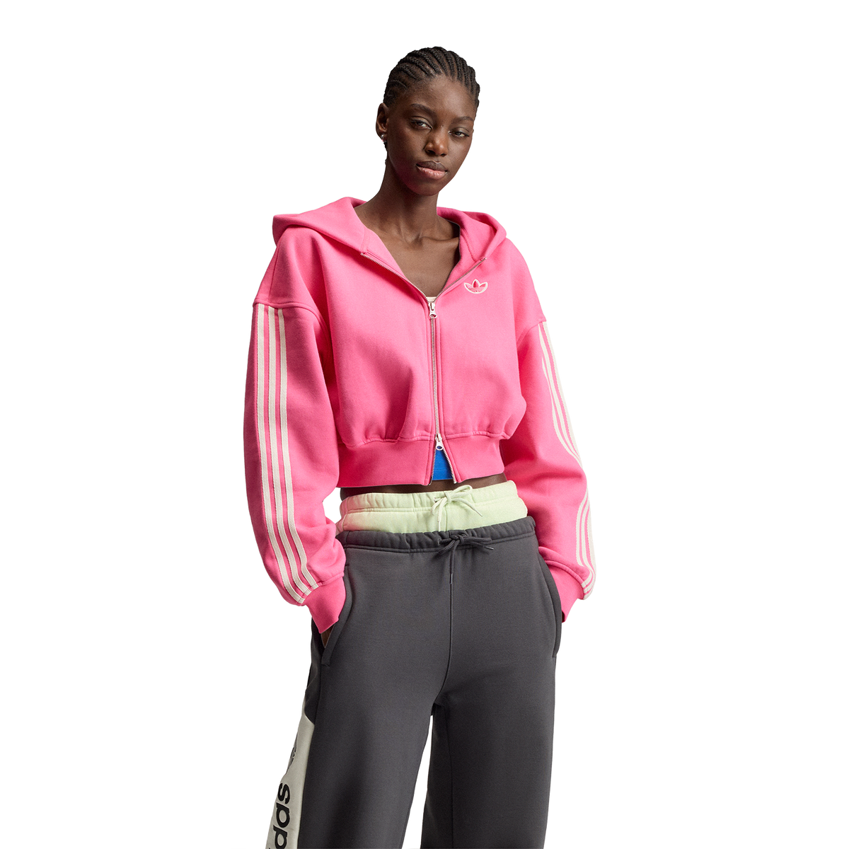 adiSignature 3 Stripes Full Zip Hoodie