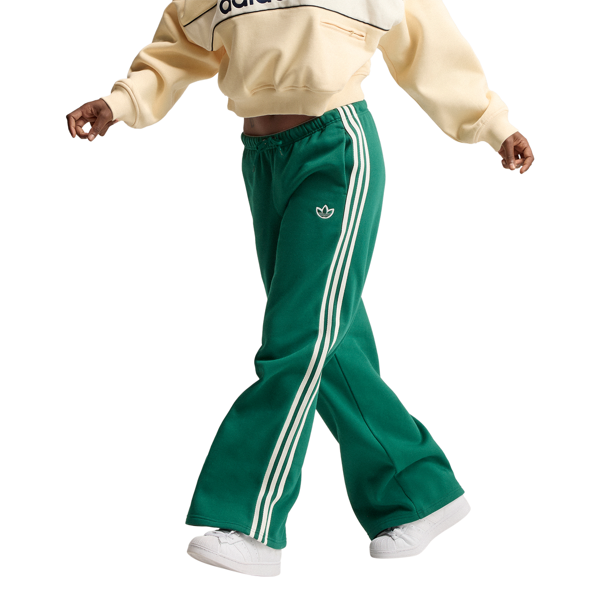 adiSignature 3 Stripes Open Hem SweatJogger