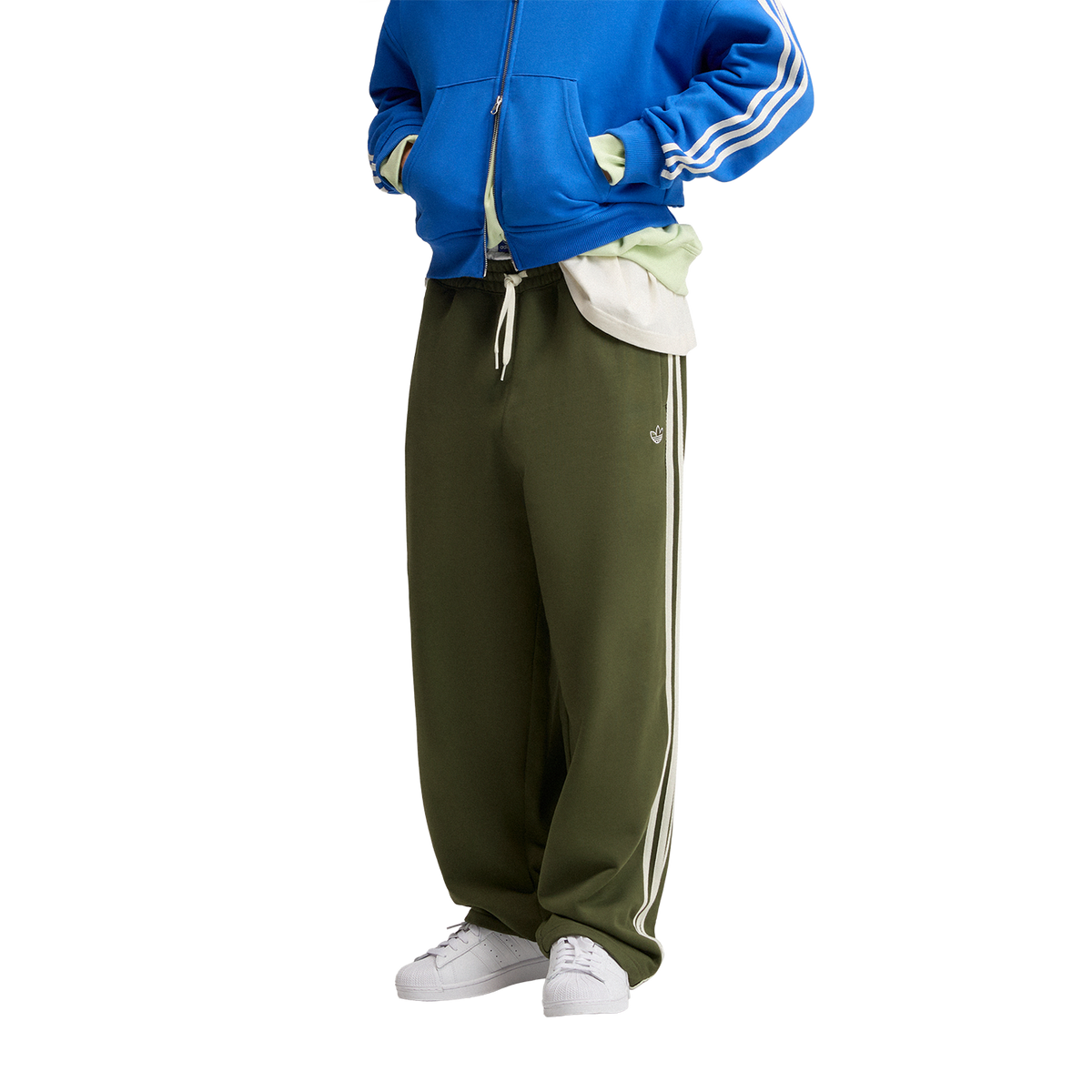 adiSignature 3 Stripes Open Hem Sweatpant