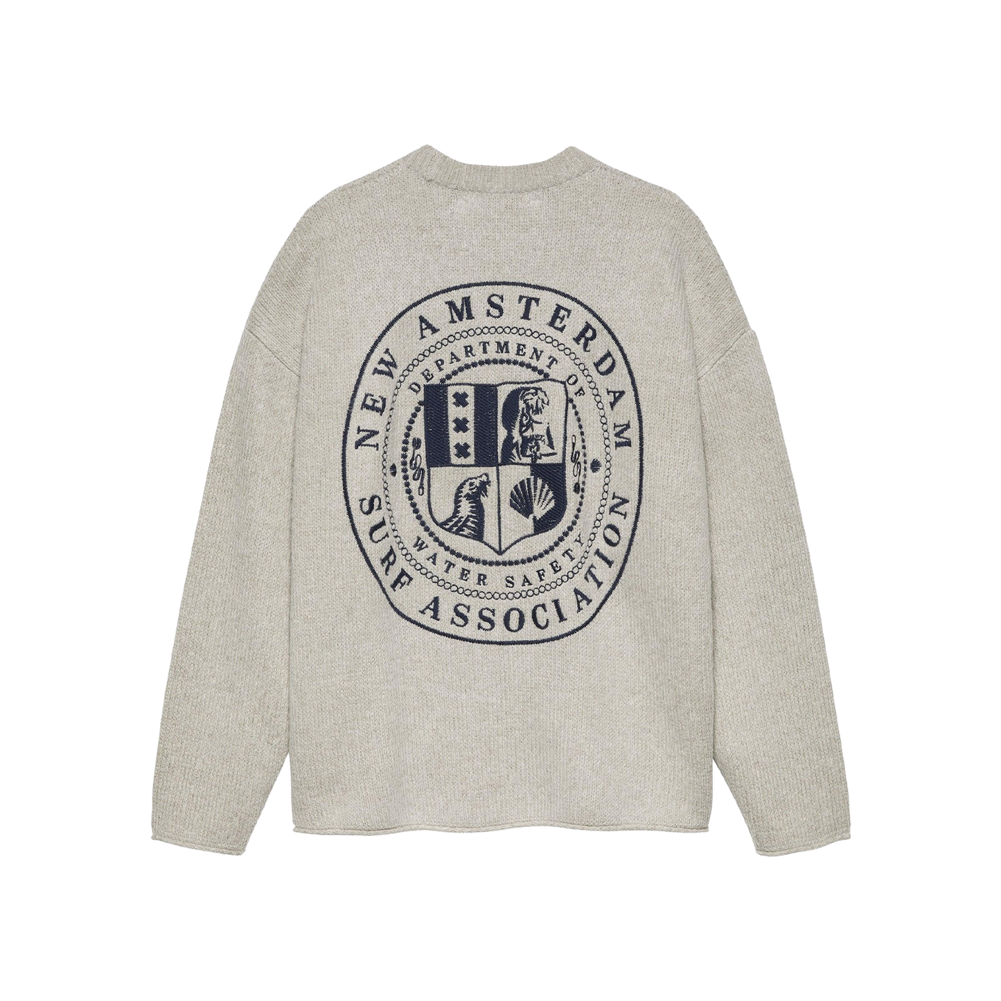 Knitted Stamp Crewneck