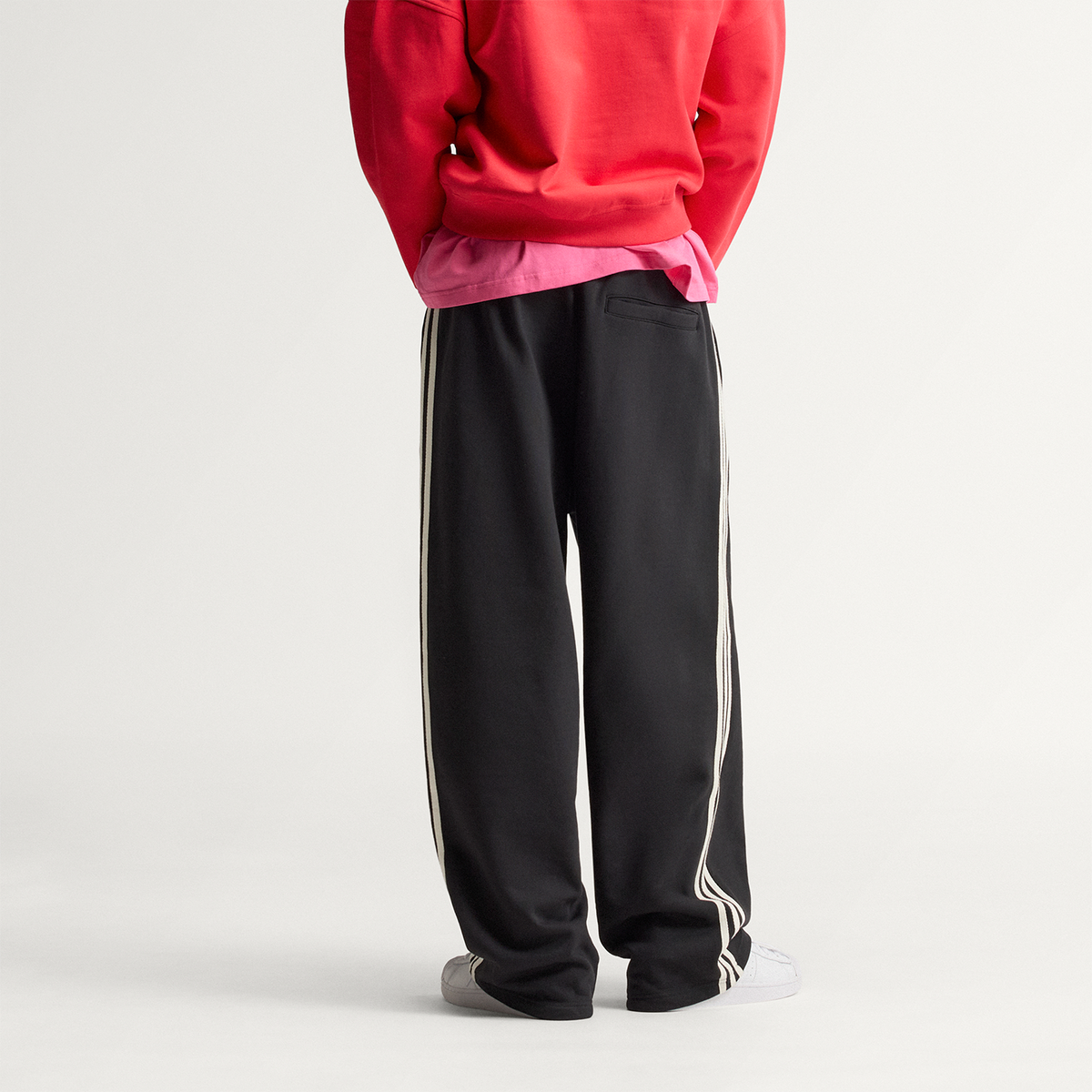 adiSignature 3 Stripes Open Hem Sweatpant
