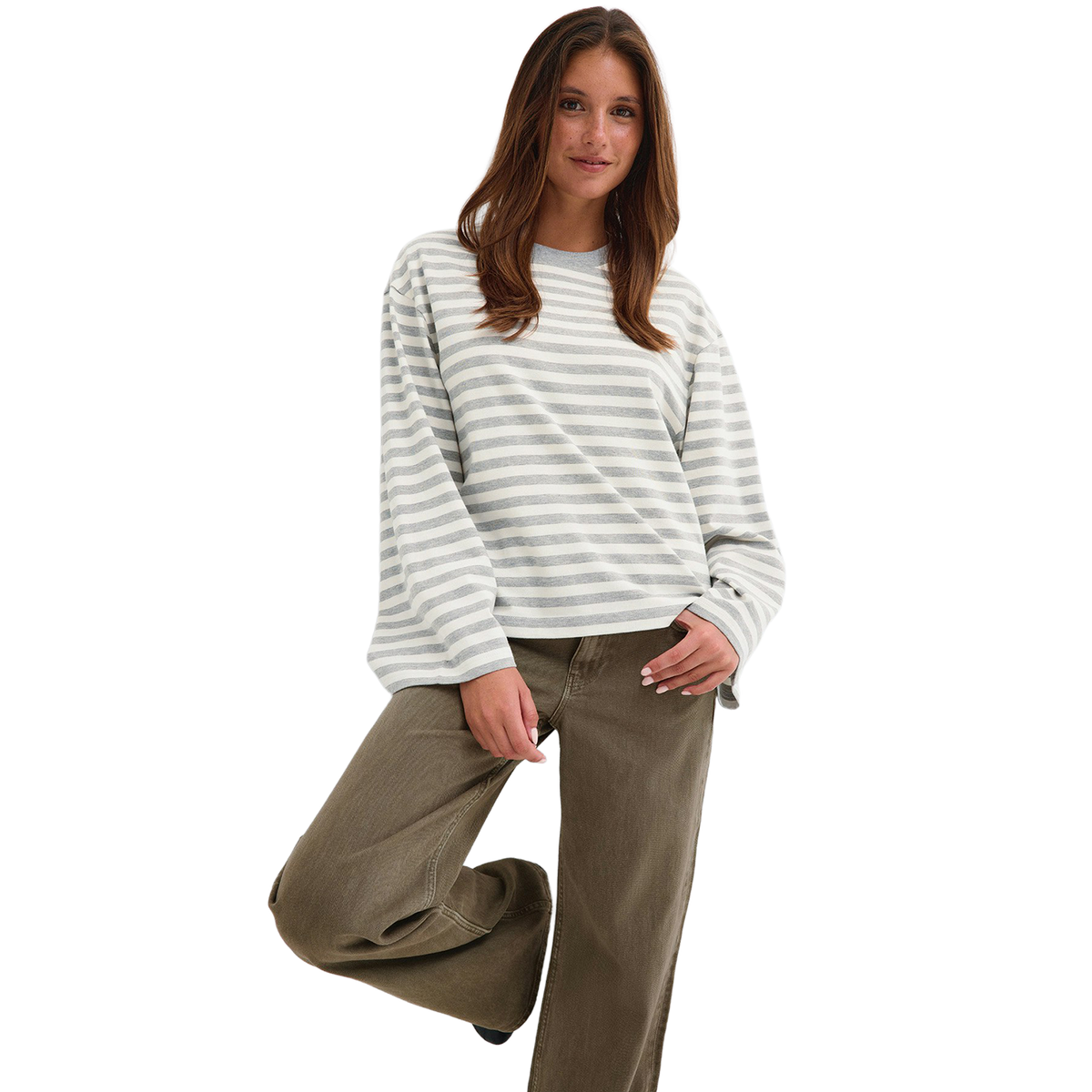 Stripe Long Sleeve Tee