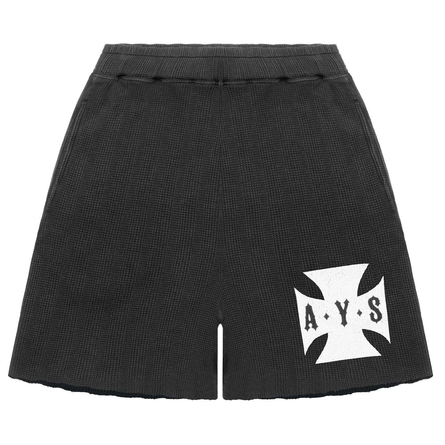 Cross Waffle Vintage Shorts