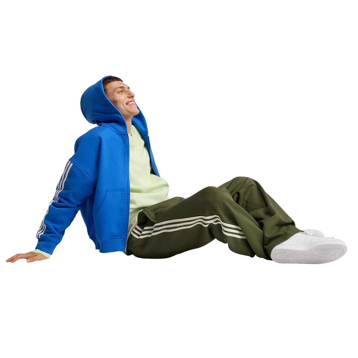 adiSignature 3 Stripes Open Hem Sweatpant
