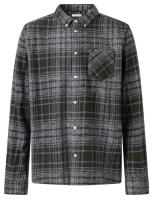 Regular Fit Heavy Flannel Checkered Shirt