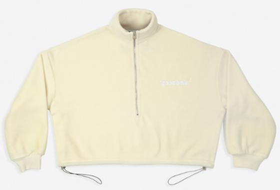 Official Fleece Crop Halfzip