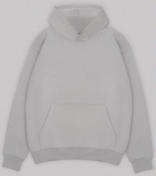 Relaxed Loopback Hoodie Blank