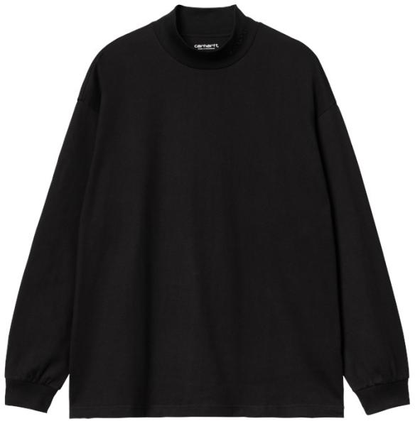 L/S Script Mockneck T-Shirt