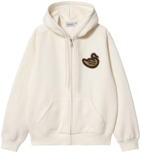 Hooded Brown Ducks Jacket