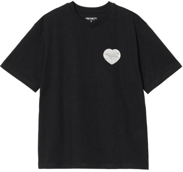 W´ S/S Heart Chain T-Shirt