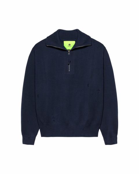 Half Zip Sailor Knit